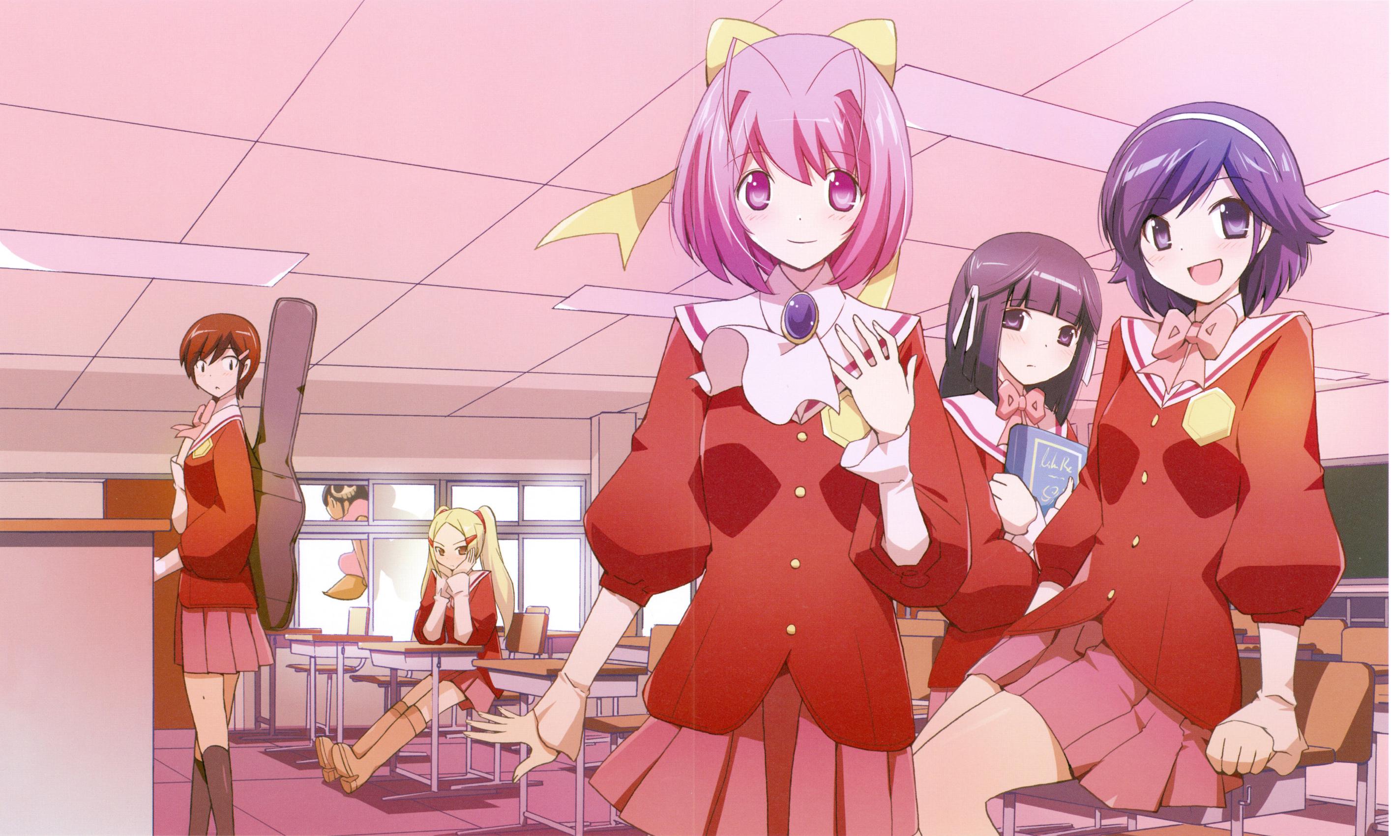 2829x1701 Kami nomi zo Shiru Sekai (The World God Only Knows), Wallpaper Anime Image Board