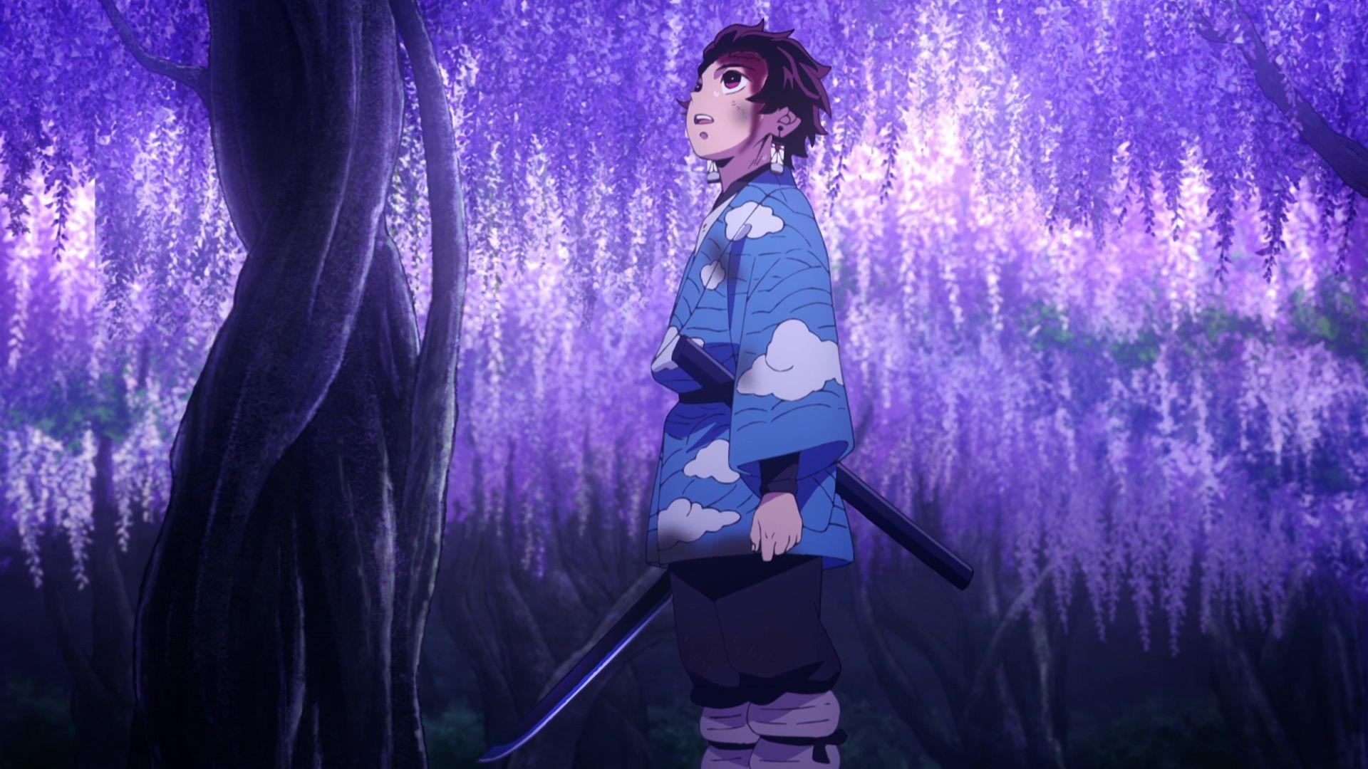1920x1080 Tanjiro Kamado in Demon Slayer Kimetsu No Yaiba Anime Wallpaper 9