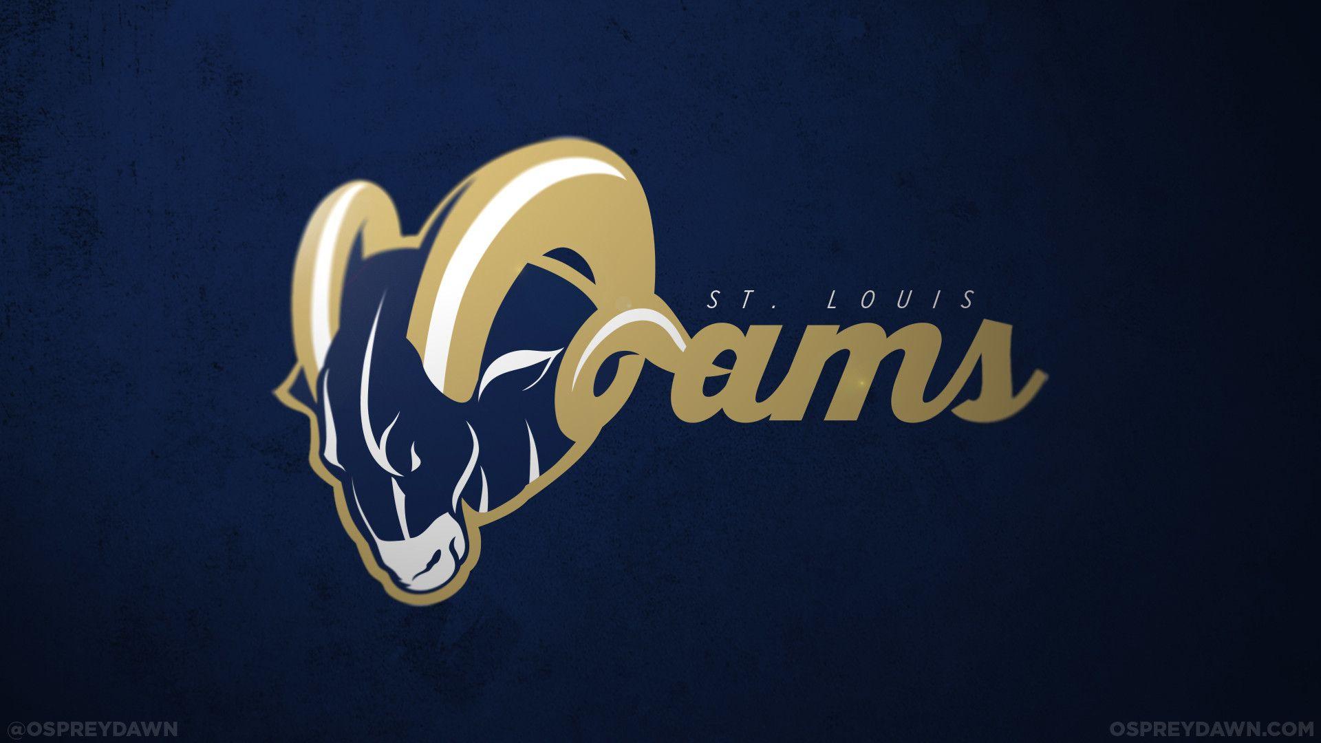 iPhone Wallpaper, St. Louis Rams (Grass)