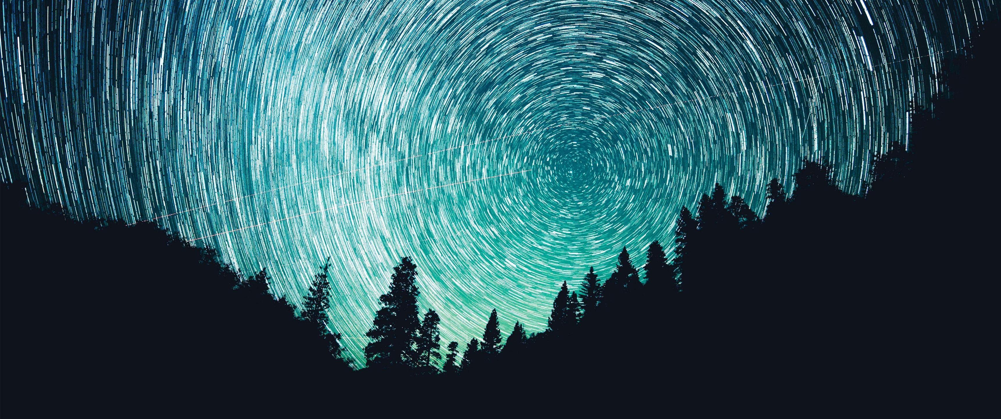 3440x1440 ultrawide, Astrophotography, Landscape, Nature, Space Wallpaper HD / Desktop and Mobile Background