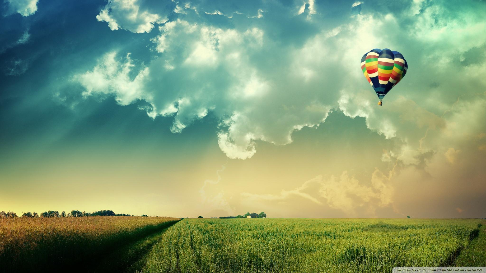 2048x1152 Hot Air Balloon HD wallpaperx1152