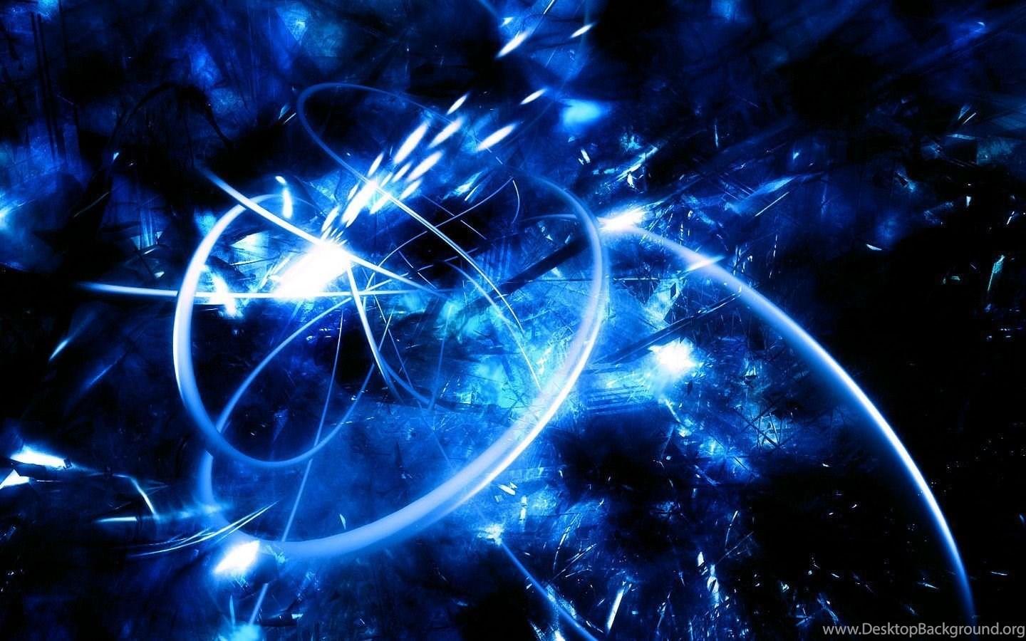 1440x900 Dark Blue Abstract Wallpaper Desktop Background
