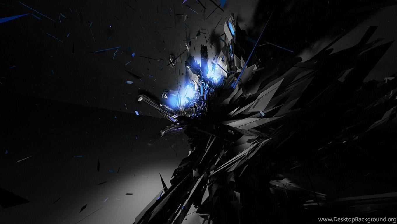 1360x768 Dark Blue Abstract Wallpaper 1920X1080 Desktop Background