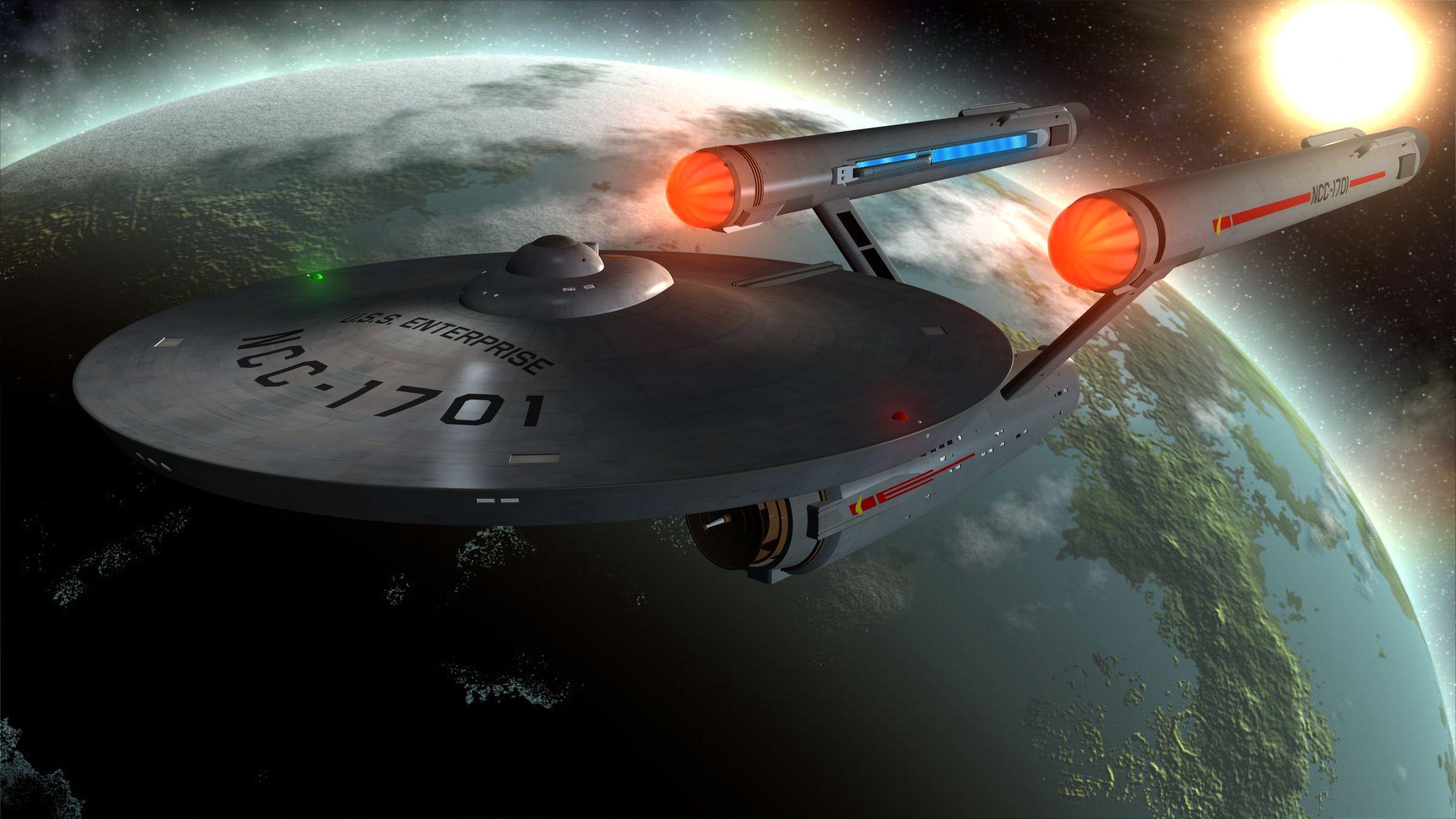 2500x1406 U.S.S. Enterprise HD Wallpaper