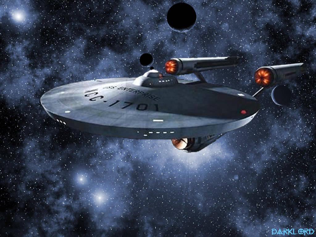 1024x768 USS Enterprise Wallpaper