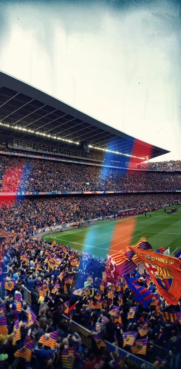 630x1280 Camp Nou wallpaper