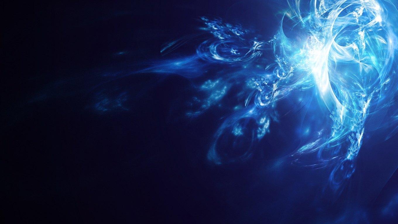 1360x768 Light Blue with Black Abstract Free PPT Background for your PowerPoint Templates