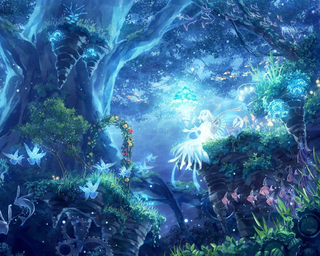 1080x863 Magical Forest, iPhone, Desktop HD Background / Wallpaper (1080p, 4k) HD Wallpaper (Desktop Background / Android / iPhone) (1080p, 4k) (1080x863) (2021)