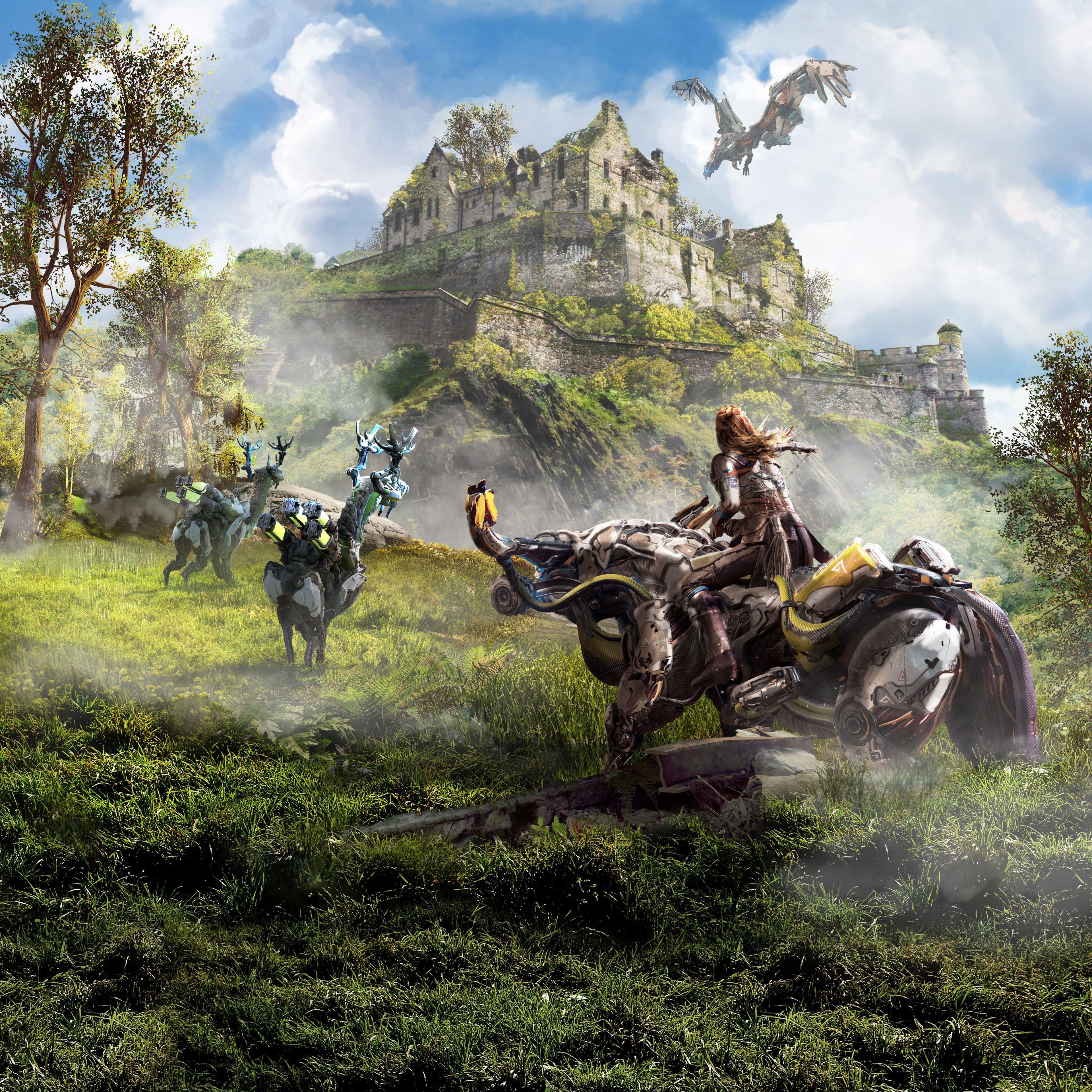3840x3840 horizon zero dawn 4k full HD wallpaper. Horizon zero dawn wallpaper, Horizon zero dawn, Horizon zero dawn robot
