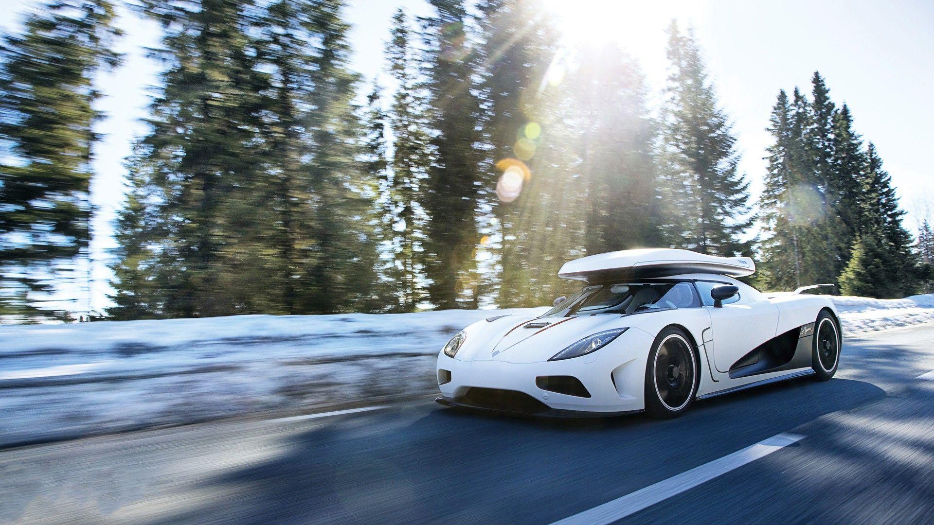 1920x1080 Koenigsegg Agera R, Koenigsegg, Car, Snow Wallpaper HD / Desktop
