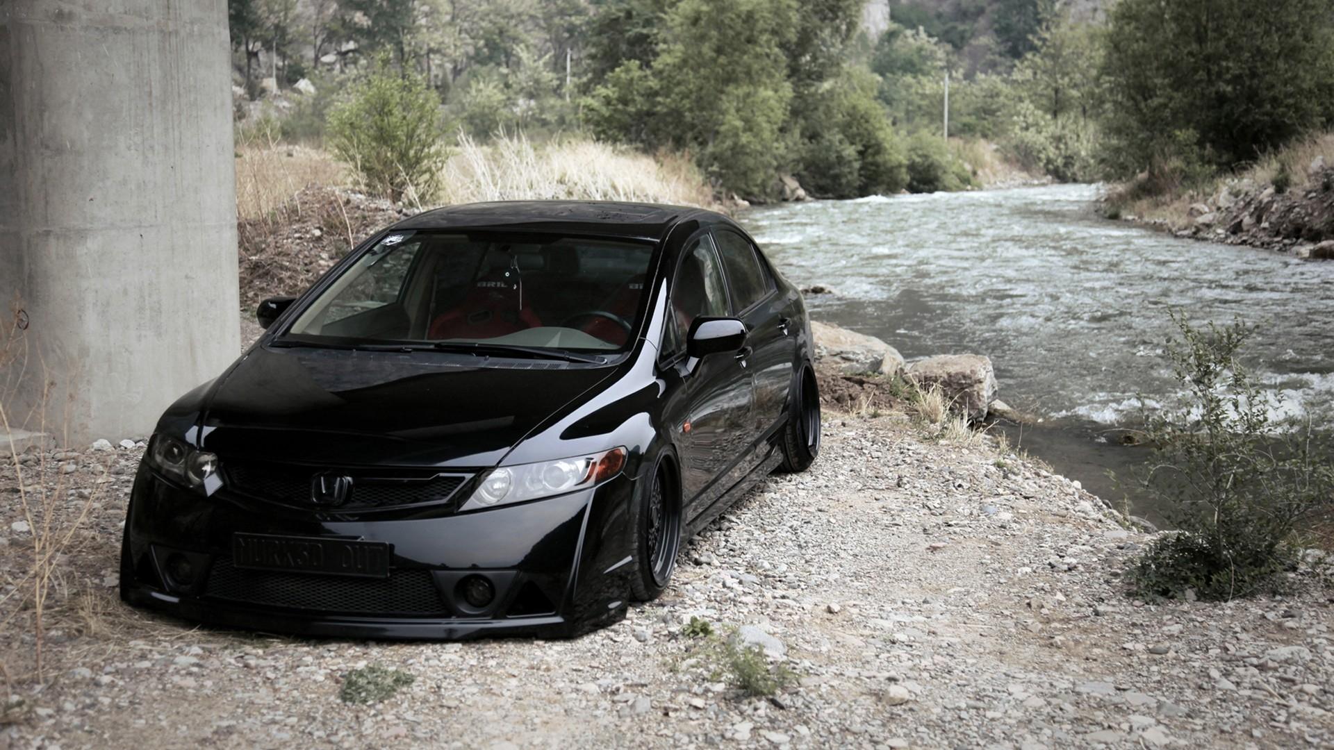 1920x1080 cars honda civic black cars 1920x1080 wallpaper