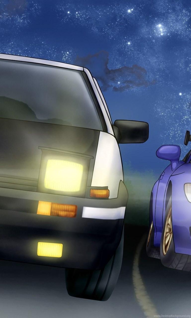 768x1280 Wallpaper Initial D Desktop Background