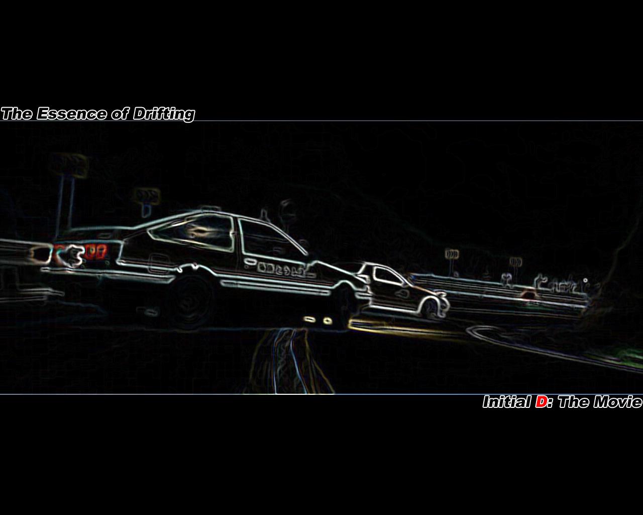 1280x1024 Initial D Wallpaper: Essence of Drift