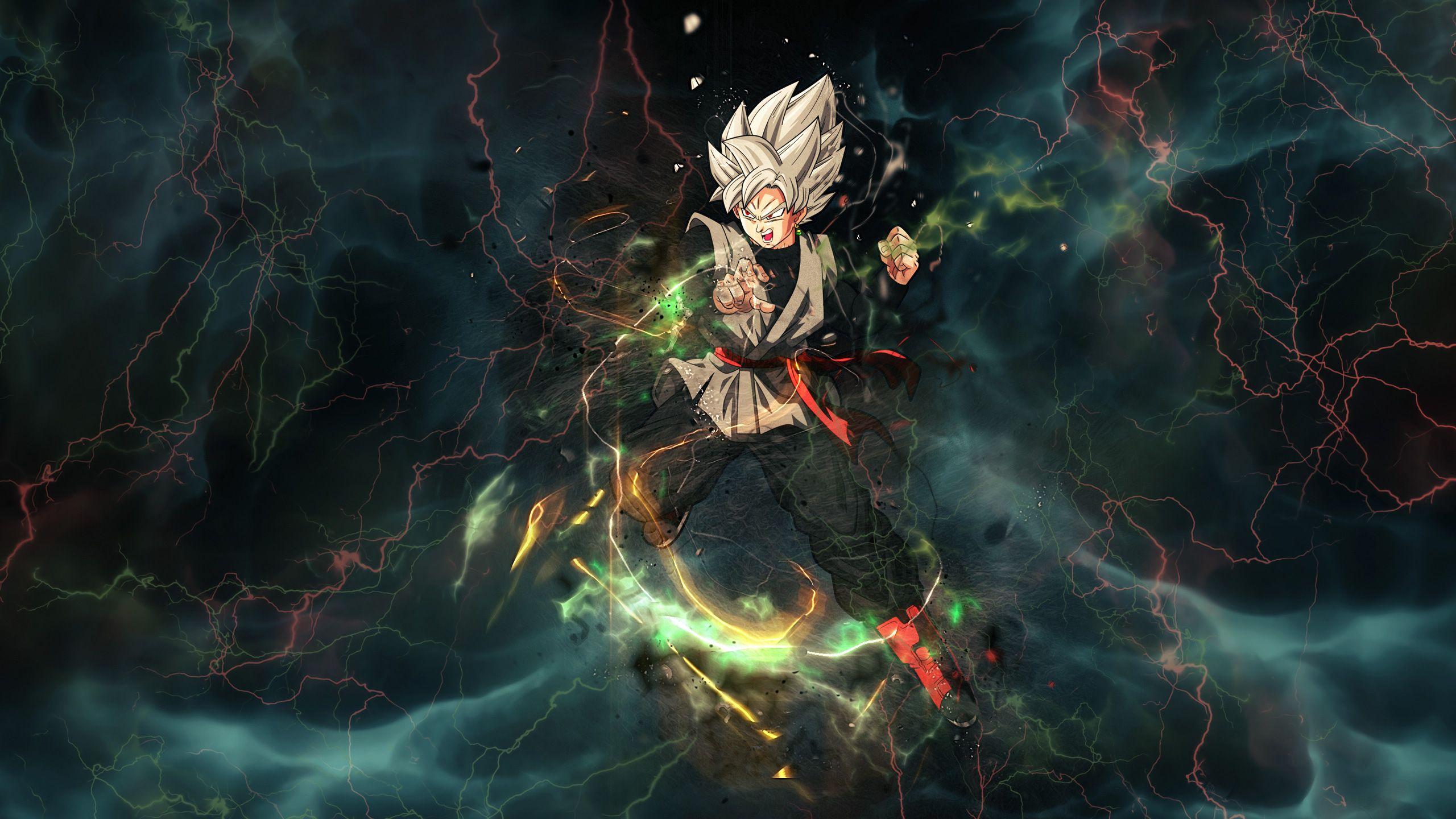 2560x1440 Black Goku Dragon Ball Super Anime, HD Anime, 4k Wallpaper, Image