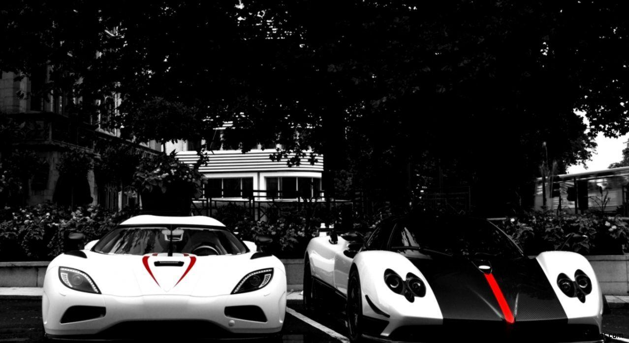 1278x698 Pagani Zonda Koenigsegg Agera R Luxury Exotic Cars HD Wallpaper