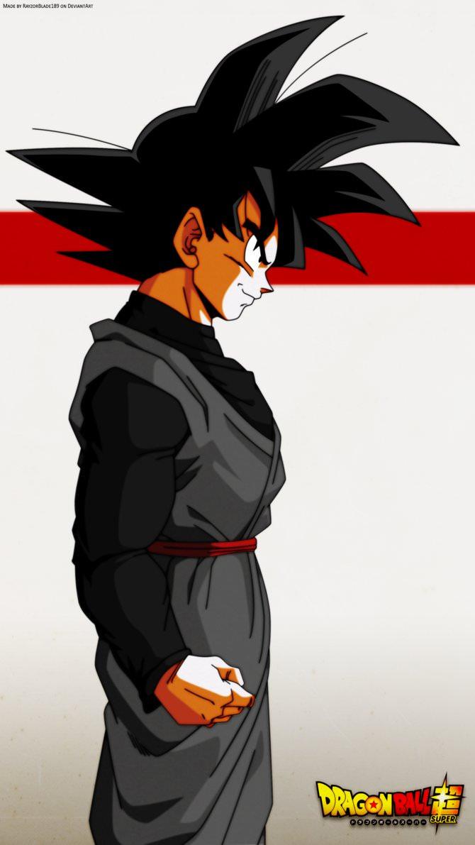 670x1191 Dragon Ball Super Black Goku Wallpaper Wallpaper. Download