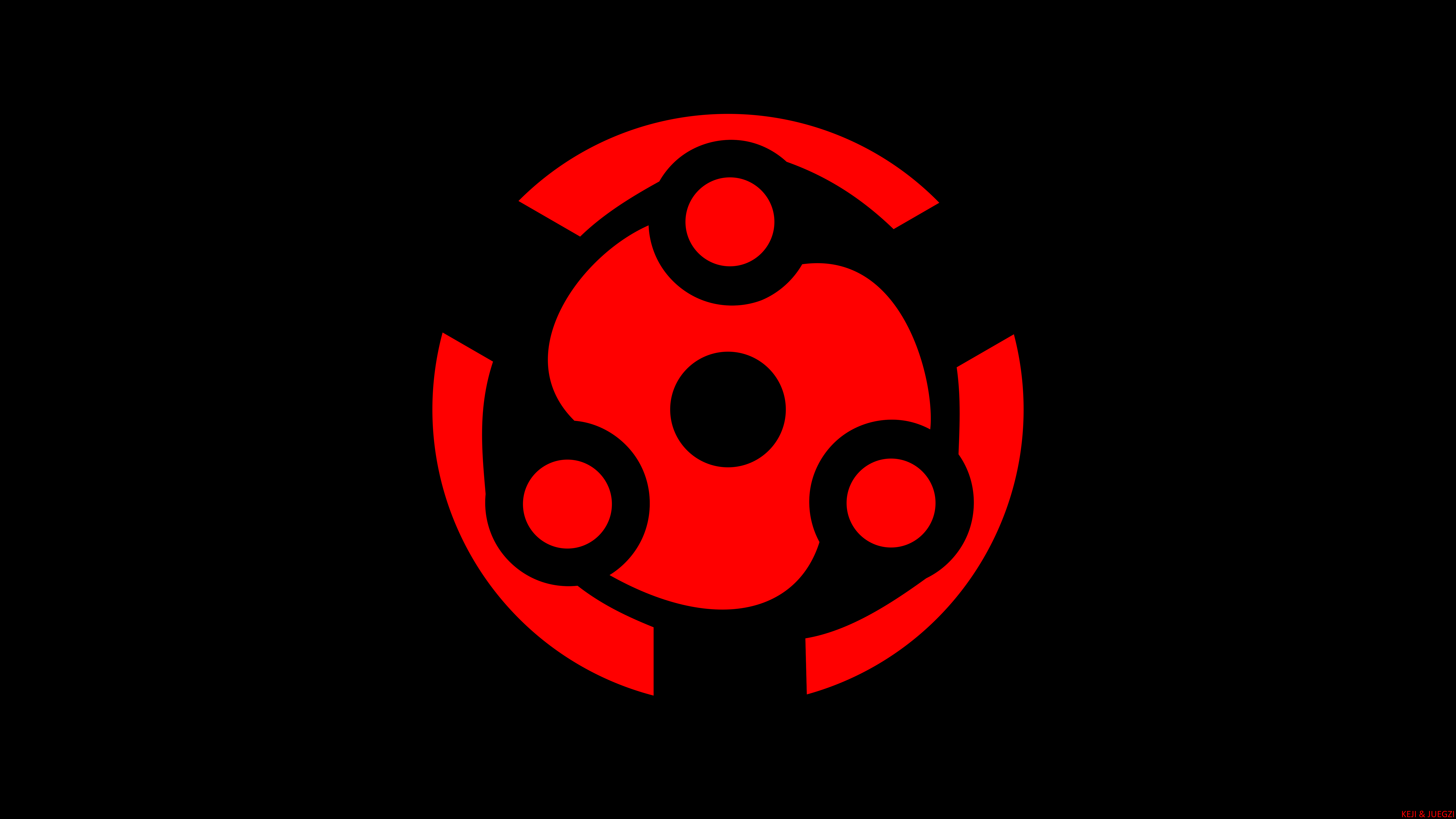 8000x4500 Mangekyō Sharingan, Anime, Sharingan (Naruto), Minimalist, Naruto wallpaper