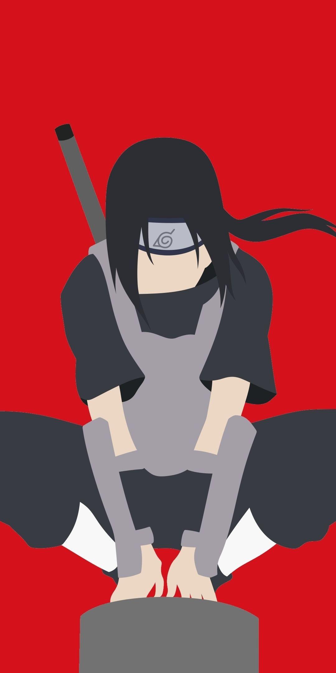 1080x2160 Uchiha Itachi iPhone Wallpaper