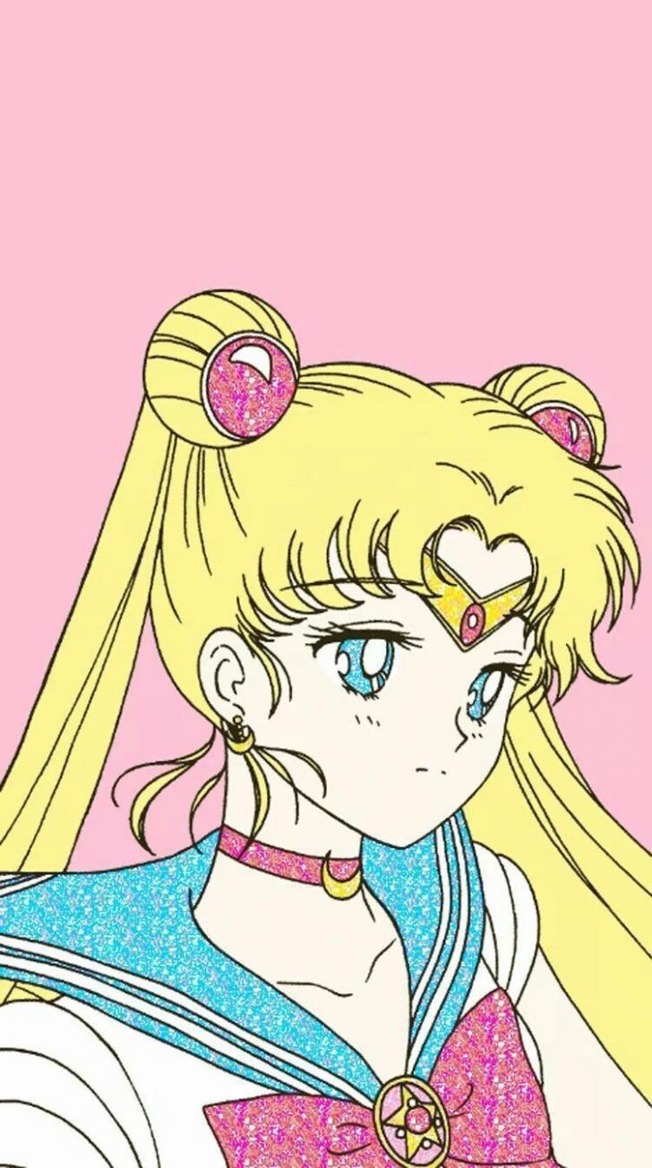 728x1304 Wallpaper HD: Sailor, Moon, Pink, Aesthetic, Wallpaper, Wallpaper