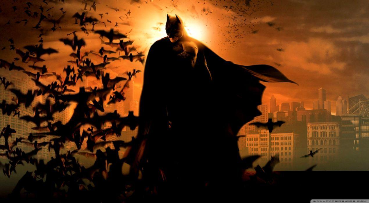 1270x698 Bloody Batman Desktop Wallpaper