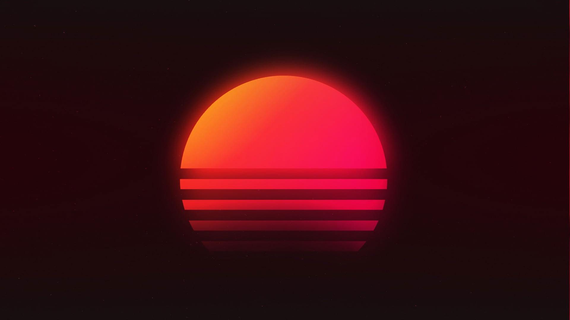 1920x1080 Wallpaper The Sun, Music, Star, Background, Neon, 80's • Wallpaper For You HD Wallpaper For Desktop & Mobile