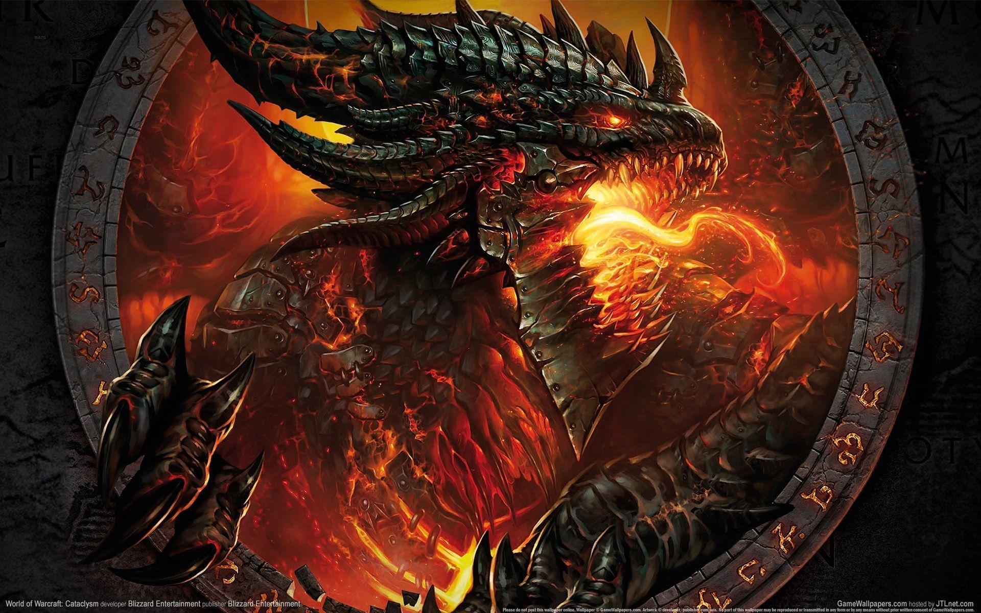 1920x1200 Cool Dragons Wallpaper