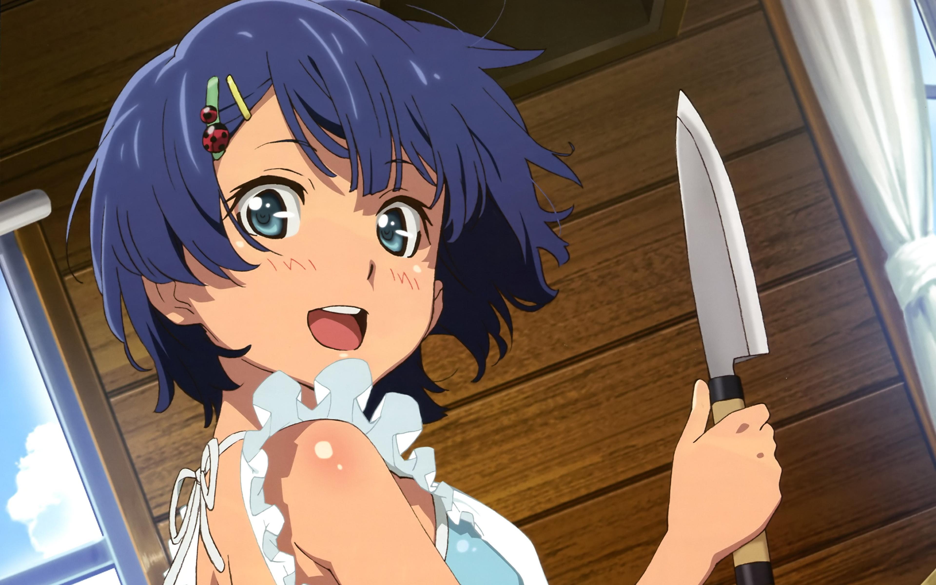 3840x2400 Desktop Wallpaper Ano Natsu de Matteru Anime young woman 3840x2400