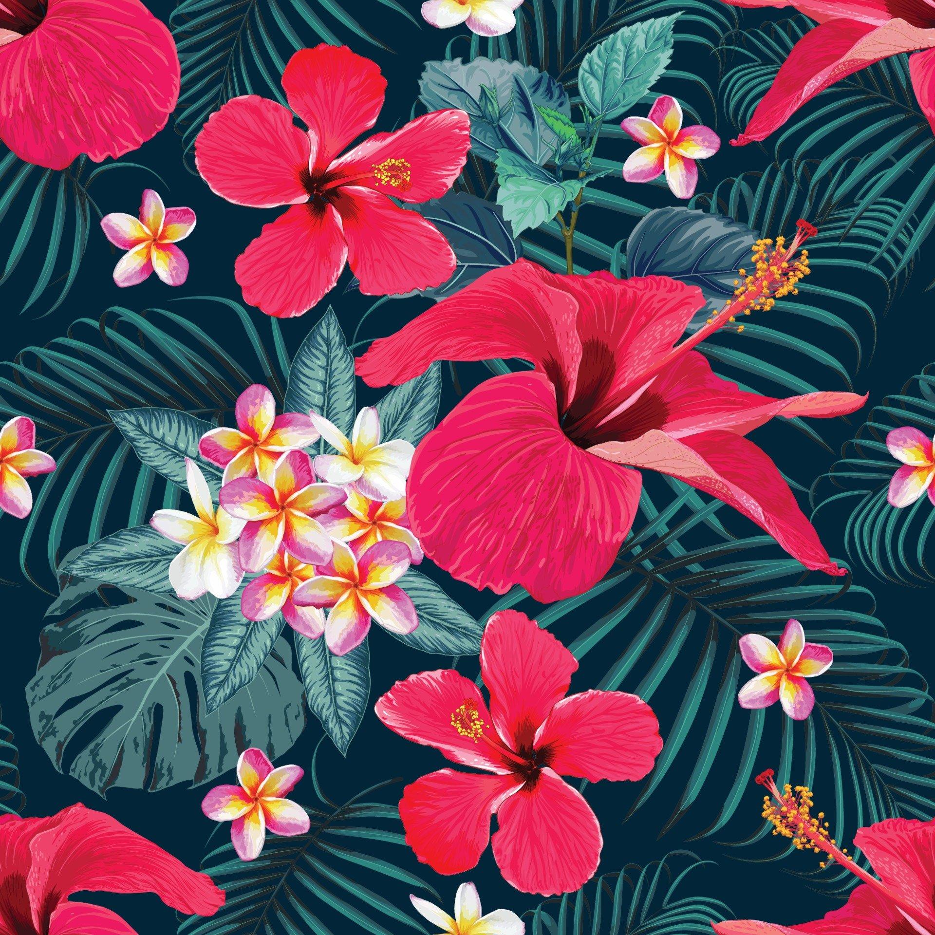 Red Hawaiian Print Wallpapers - Top Free Red Hawaiian Print Backgrounds 