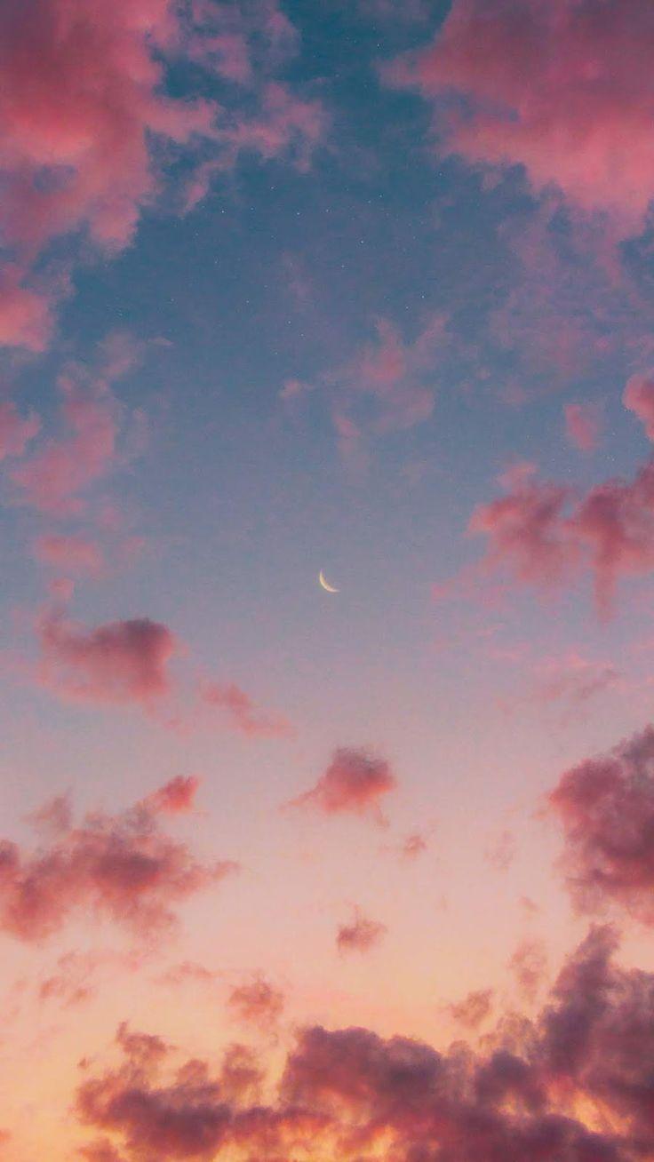 736x1308 Cute Blue Sky Wallpaper