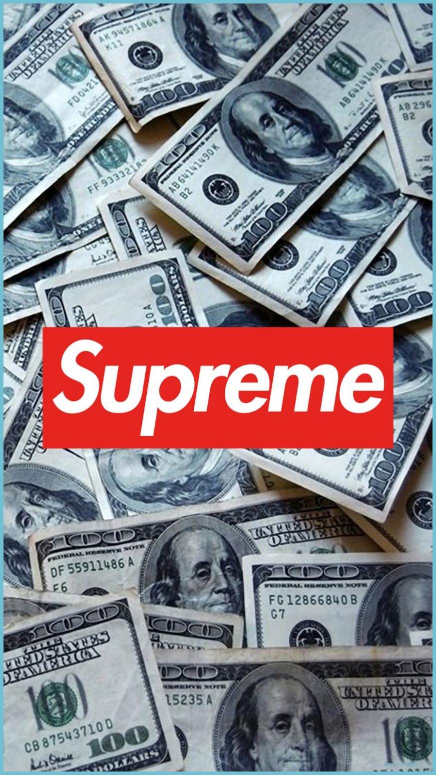 873x1552 Supreme Money Wallpaper Free Supreme Money Background Money Wallpaper