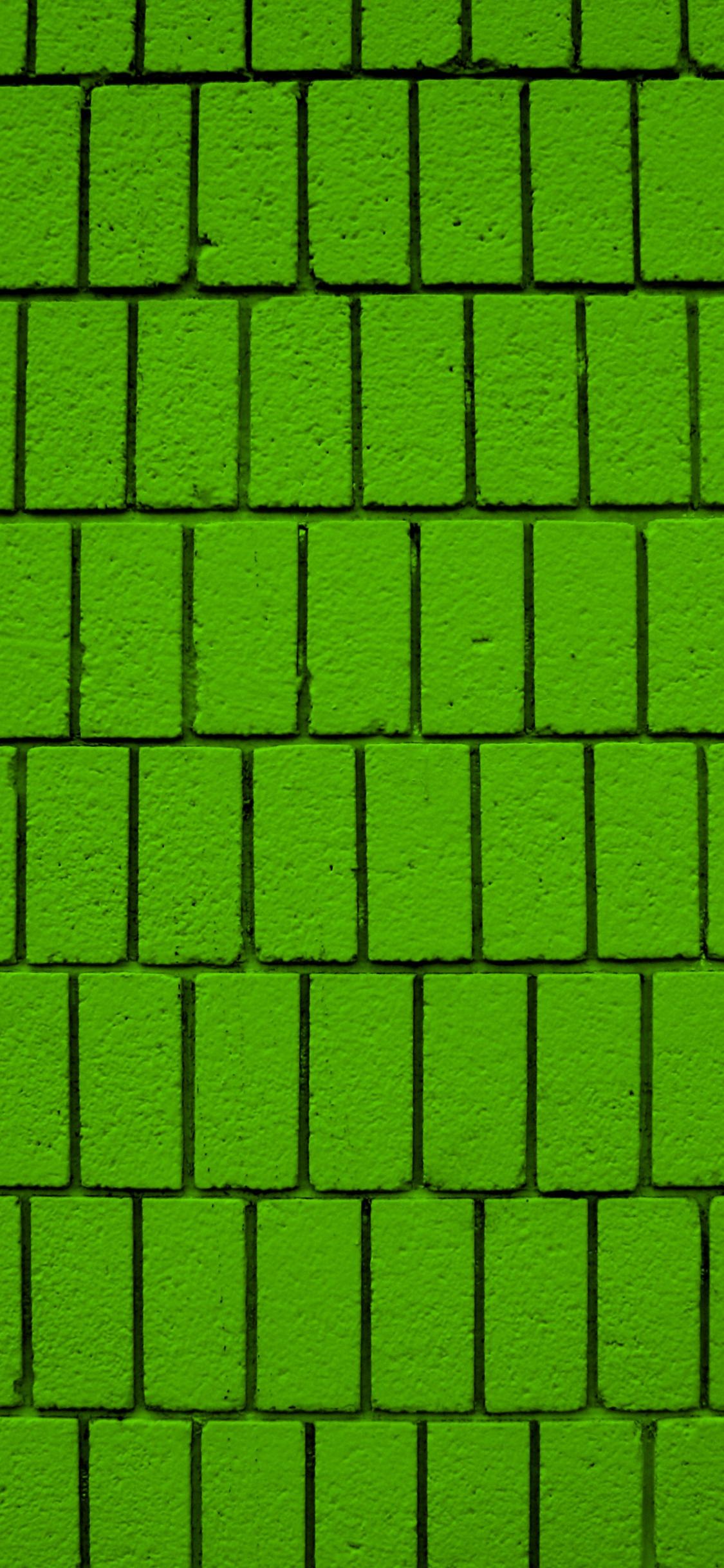 1125x2436 Free download Lime Green Brick Wall Texture with Vertical Bricks Picture [3888x2592] for your Desktop, Mobile & Tablet. Explore Lime Green Wallpaper for Walls. Green Background Wallpaper, Green Lantern