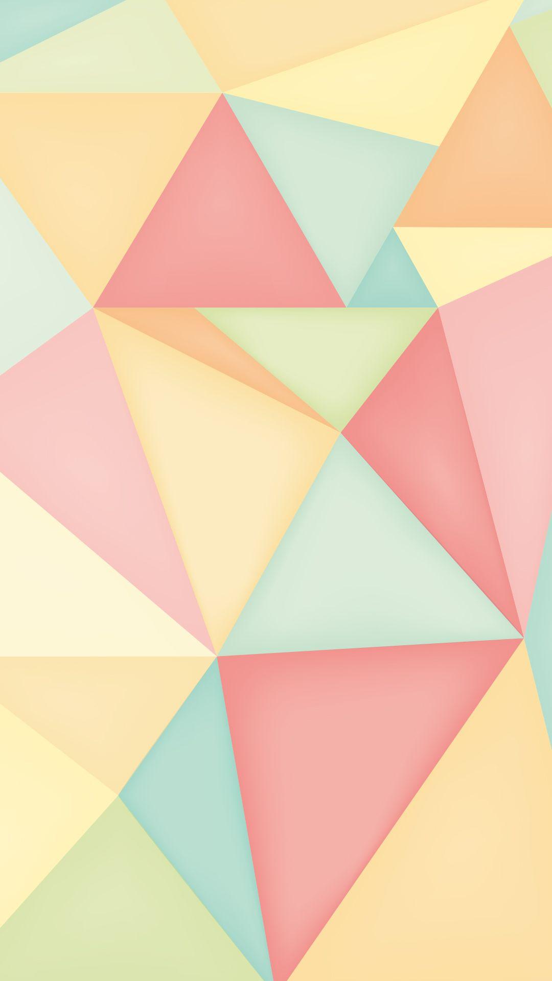 Pastel Geometric Phone Wallpapers Top Free Pastel Geometric Phone