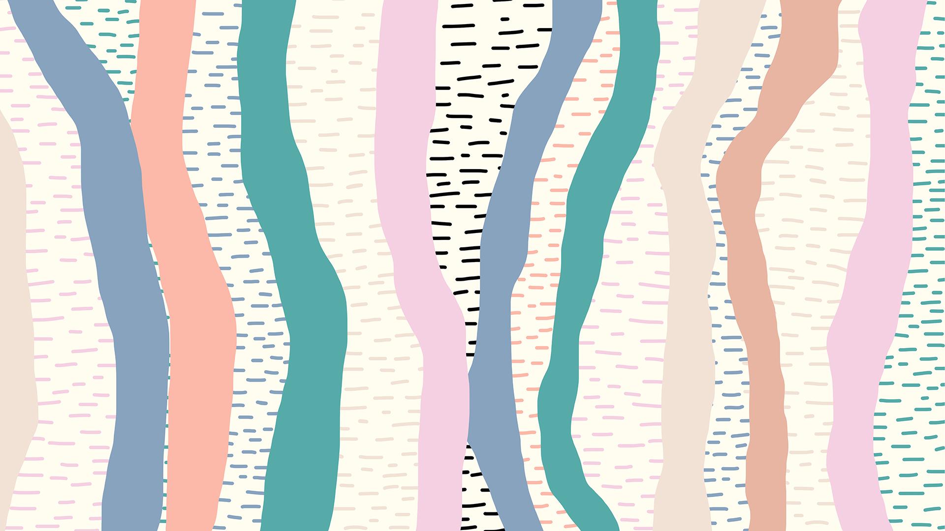 1920x1080 Geometric Pastel Patterns
