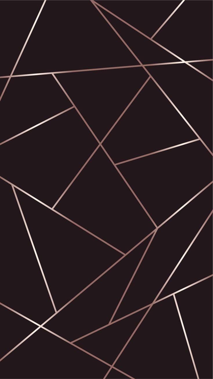 735x1307 Marble and rose gold geometric phone wallpaper Blooming Journal. Gold wallpaper phone, Gold wallpaper iphone, Rose gold wallpaper iphone