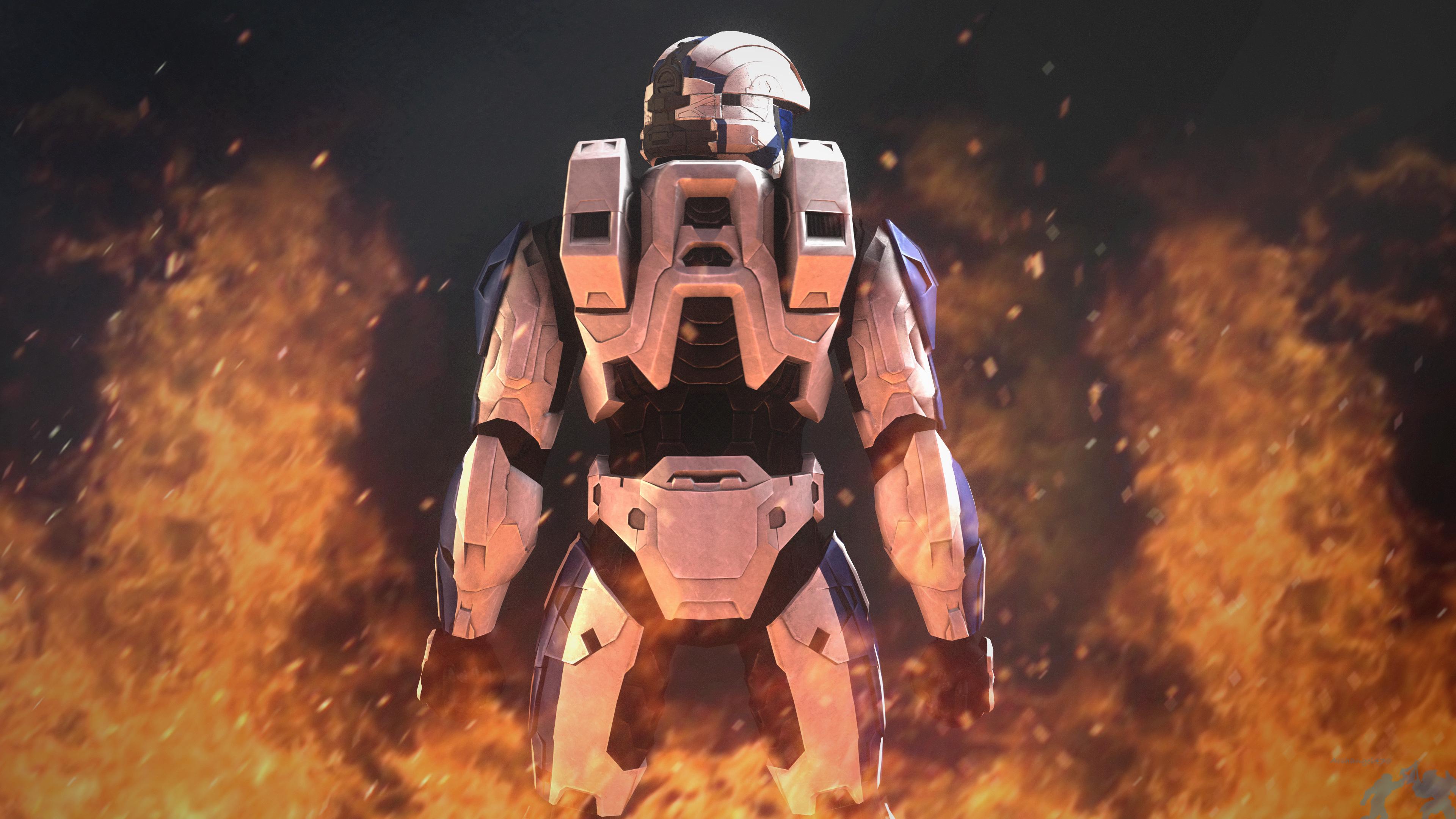 3840x2160 Halo Spartan Concept Art 1366x768 Resolution HD 4k Wallpaper, Image, Background, Photo and Picture