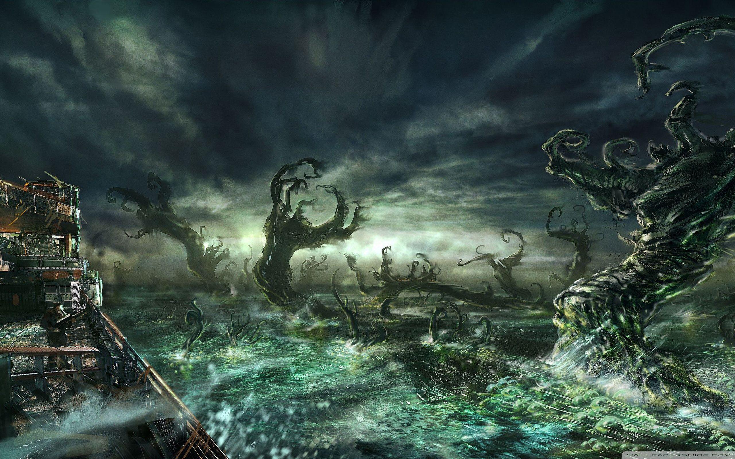2560x1600 Halo Concept Art Wallpaper