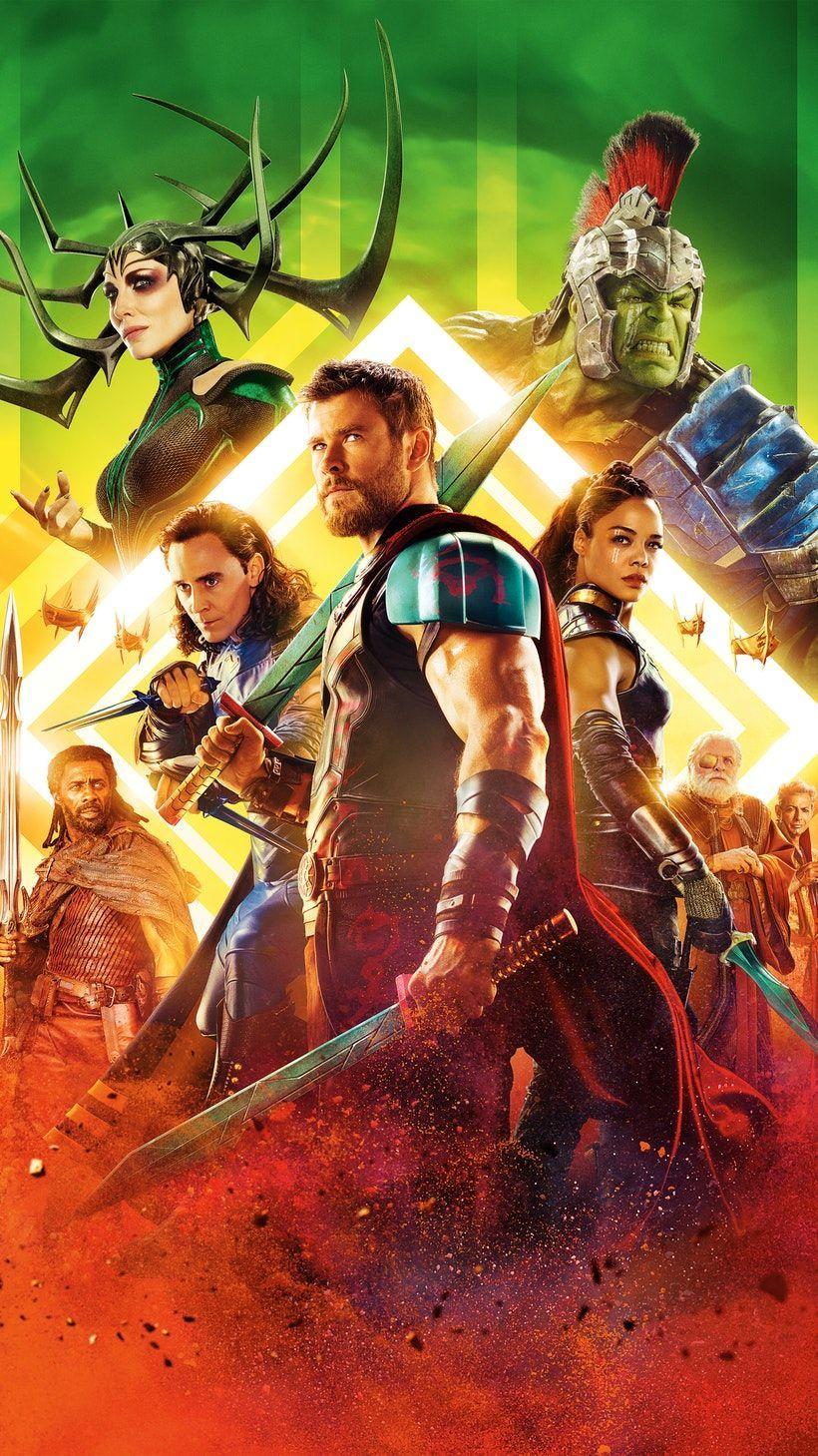 820x1459 Thor: Ragnarok (2017) Phone Wallpaper. Ragnarok filme, Marvel