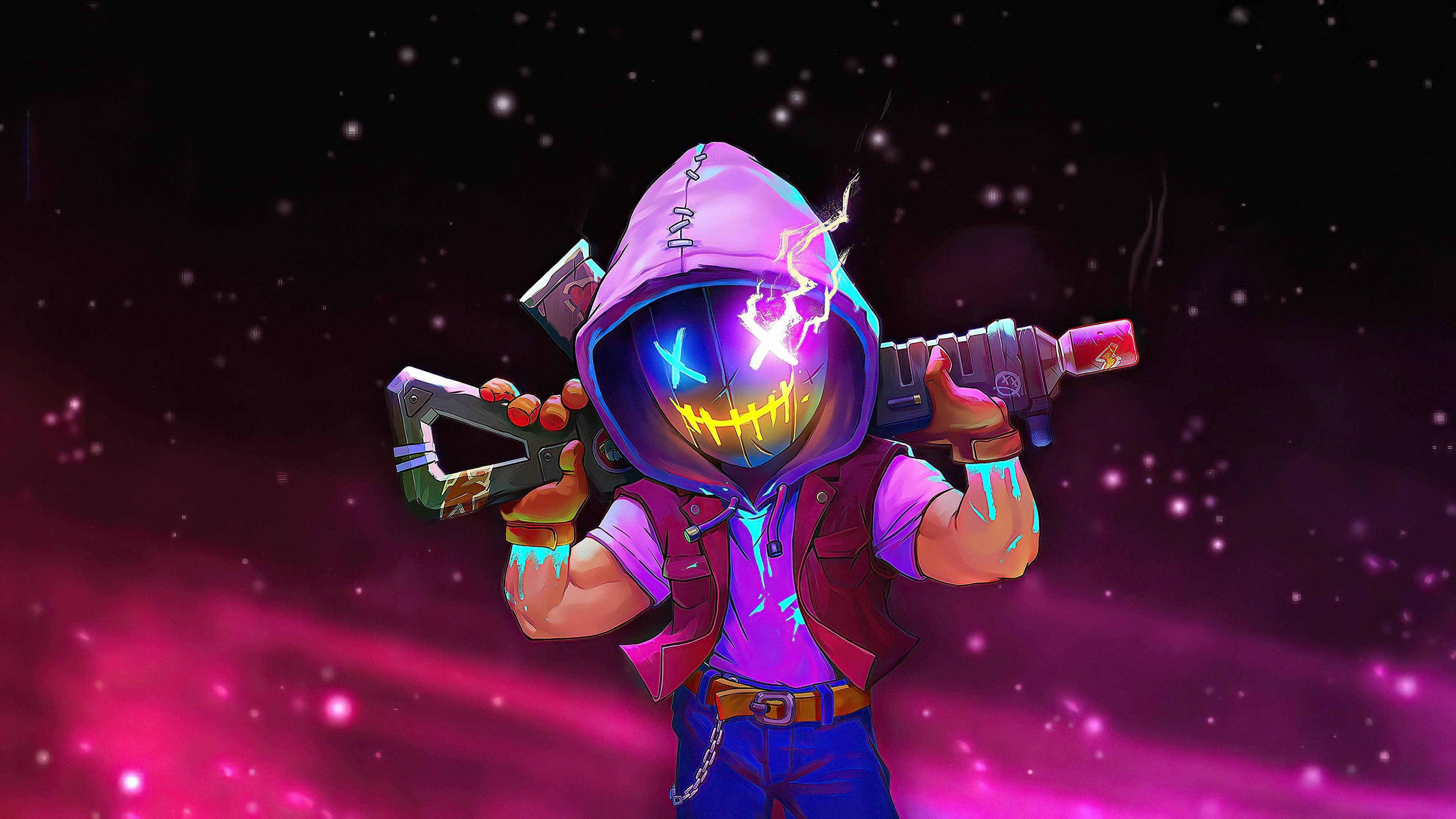 3840x2160 Neon Abyss Wallpaper, HD Games 4K Wallpaper, Image, Photo and Background