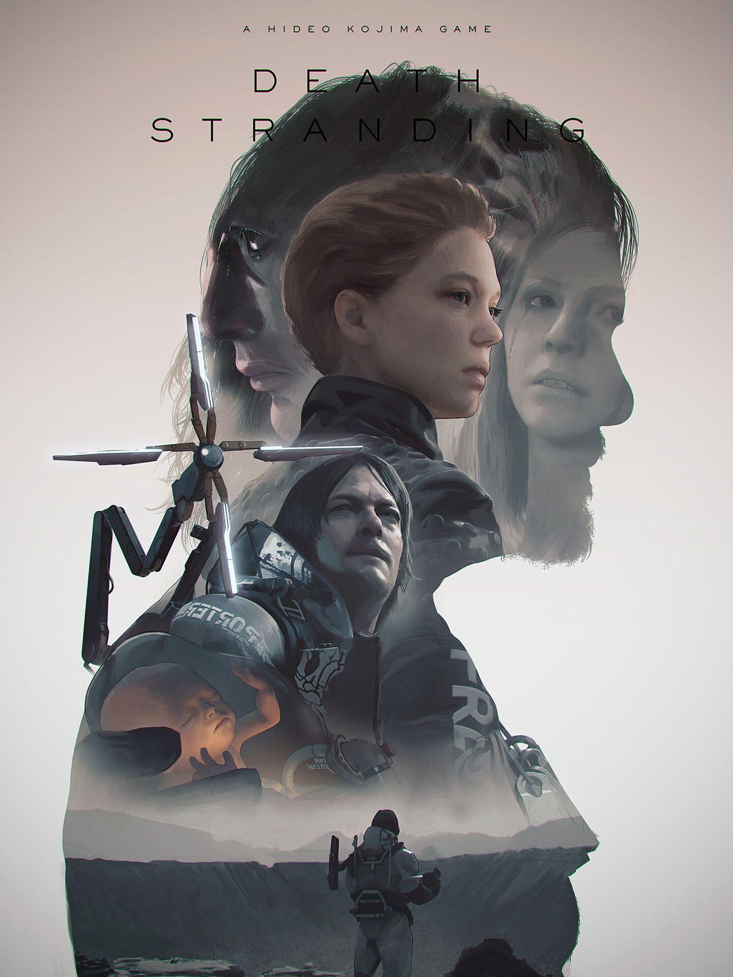 1440x1920 Death Stranding Wallpaper