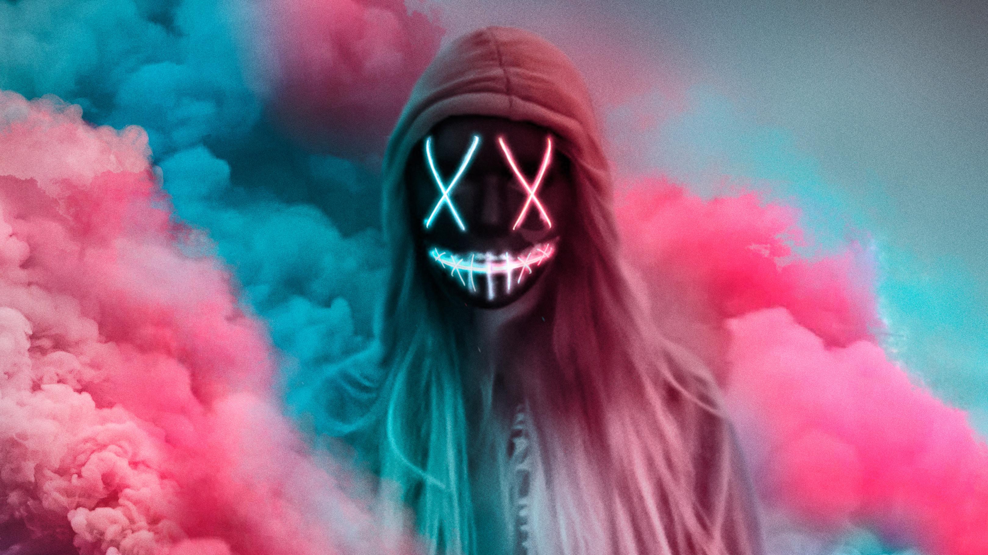 Neon Face Mask Wallpapers - Top Free Neon Face Mask Backgrounds