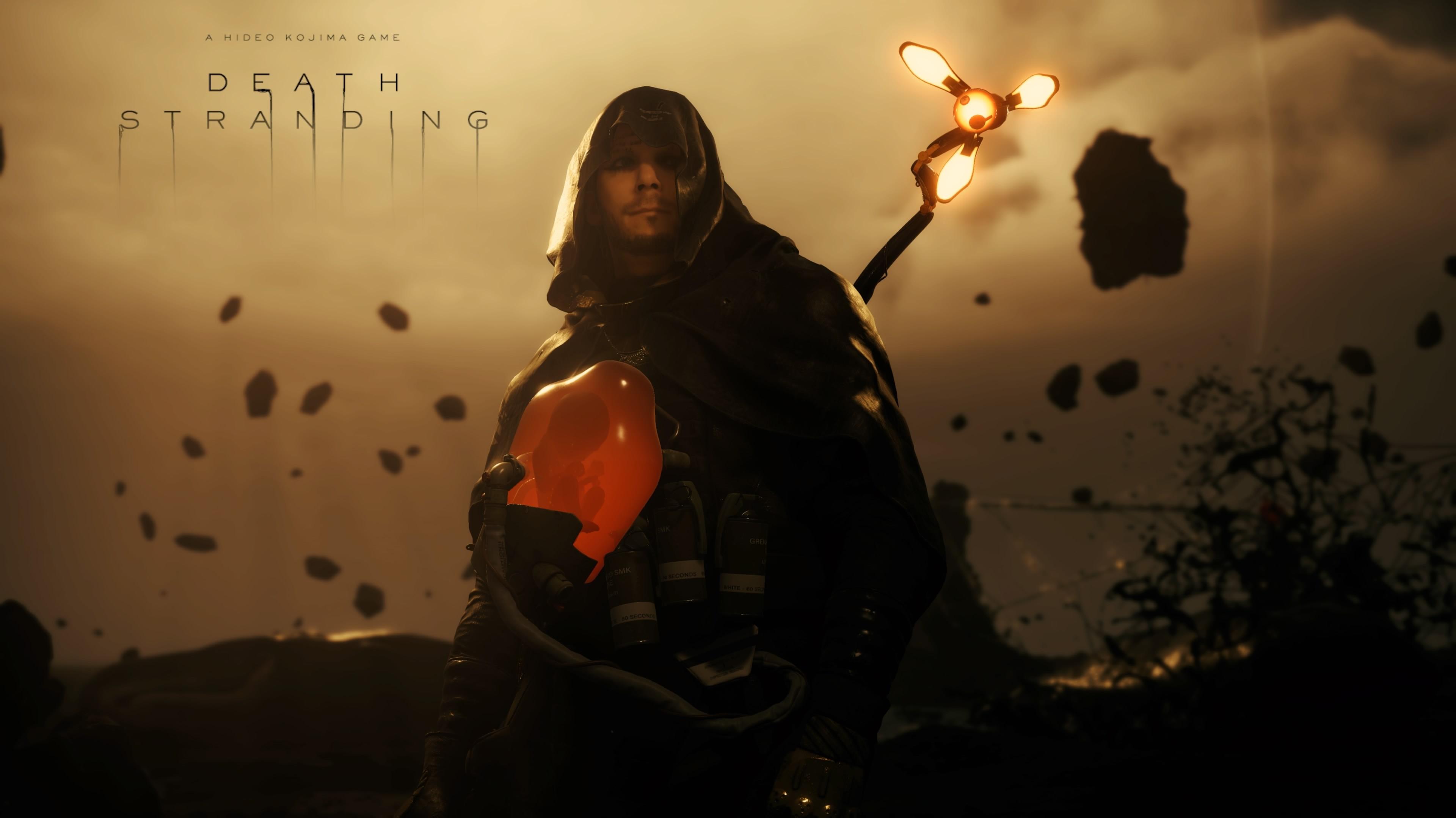 3840x2160 4K, game art, Higgs Monaghan (Death Stranding), video games, video game art, Death Stranding, PlayStation troy baker. Mocah HD Wallpaper