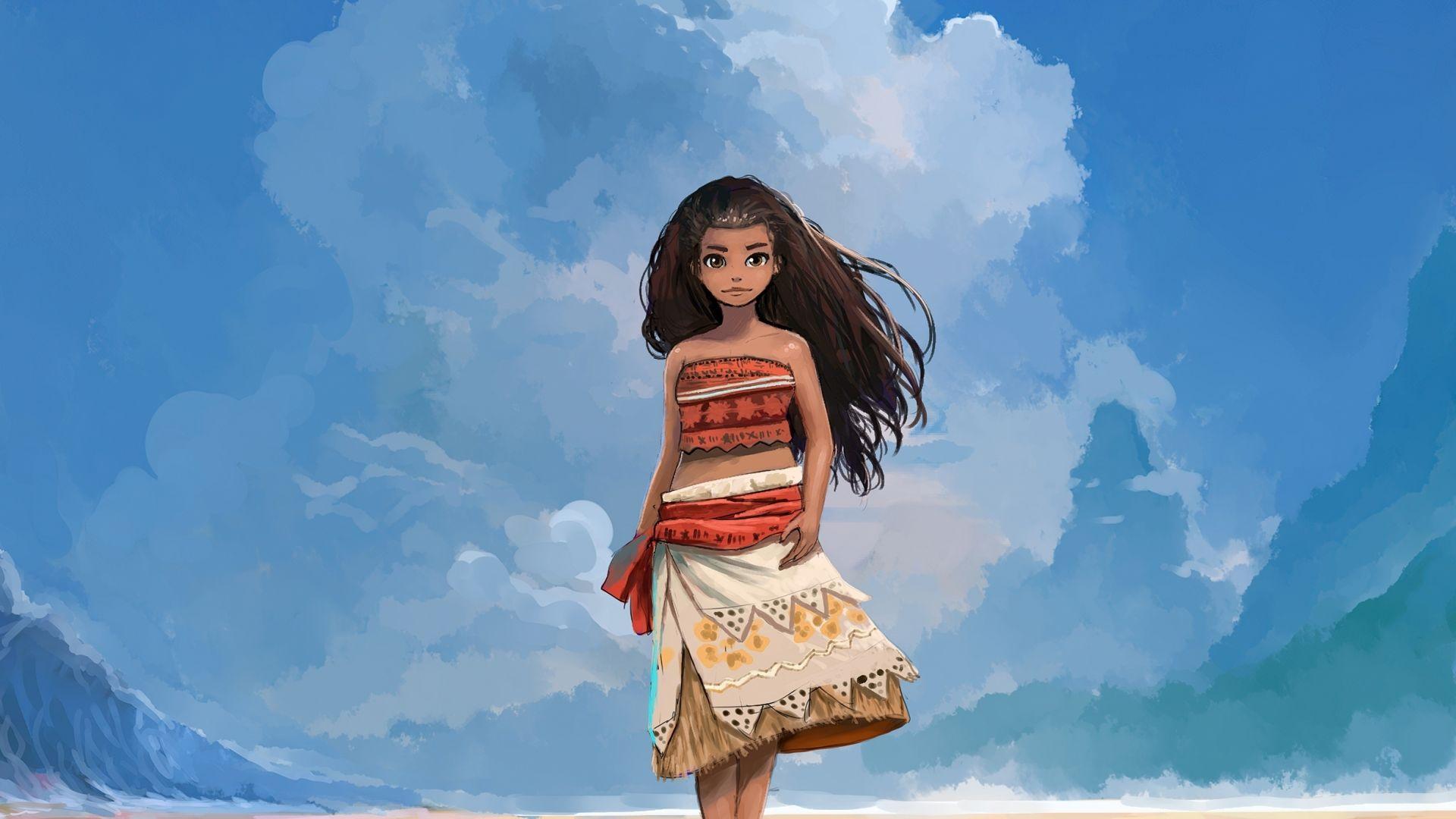 1920x1080 Desktop wallpaper moana, movie, fan art, HD image, picture, background, 59b9a2