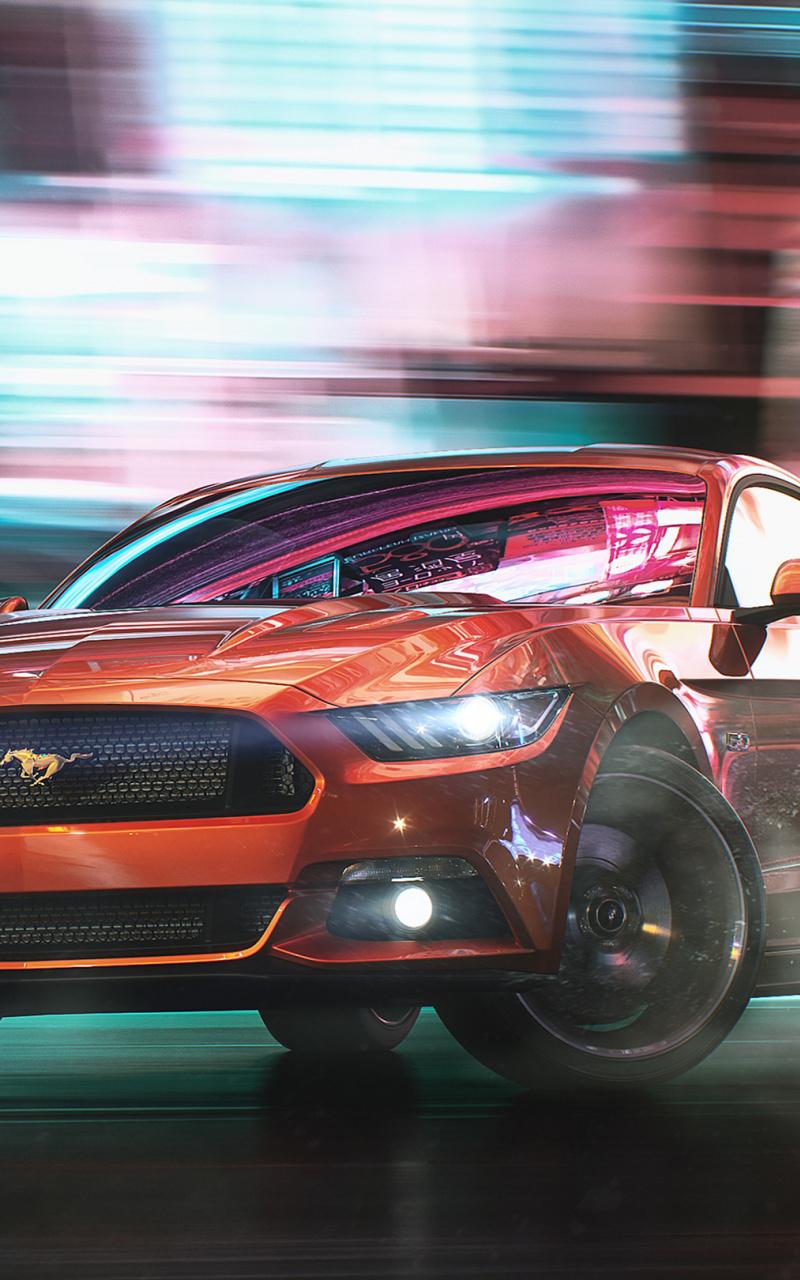 800x1280 Download Ford Mustang, Car, Art Wallpaper, 800x Samsung Galaxy Note GT N Meizu MX 2