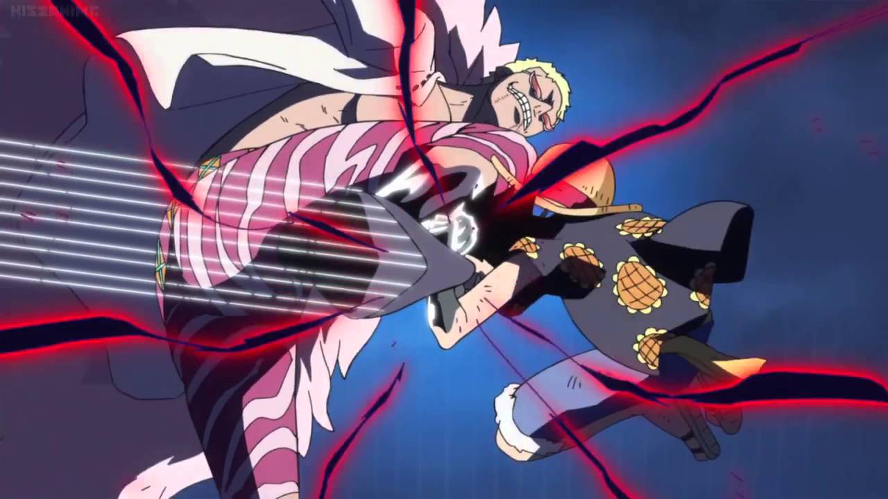 1280x720 One Piece Doflamingo Vs Luffy HD Wallpaper
