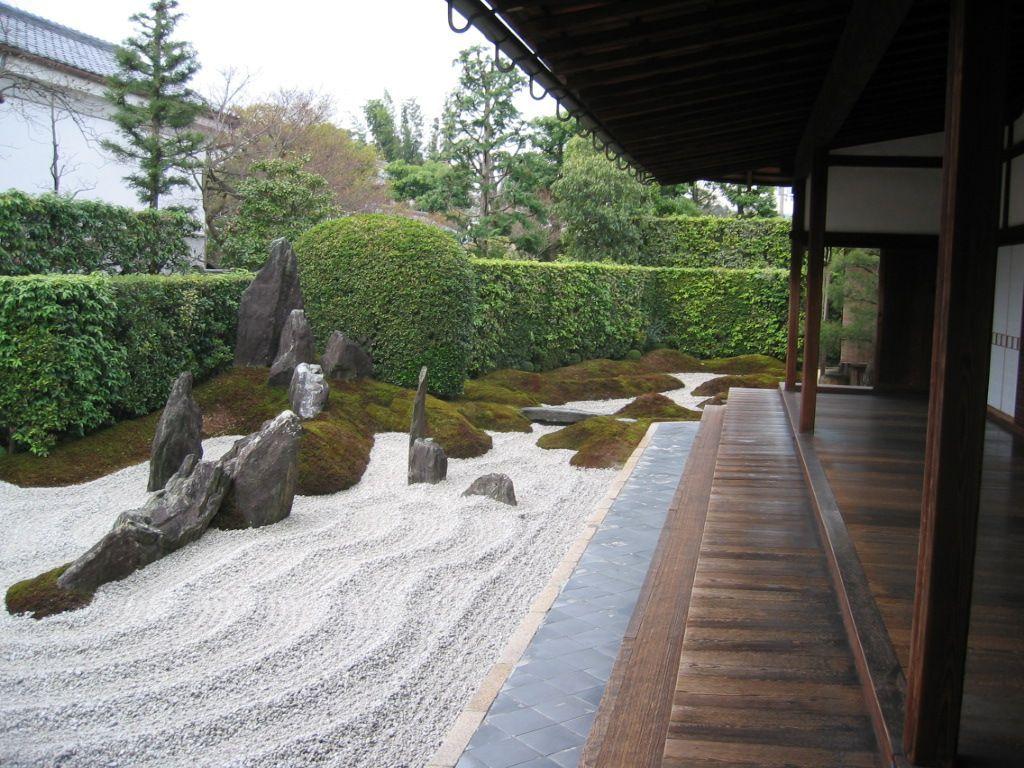 1024x768 Japan Kyoto Daitoku Ji Zen Buddhist Temple Zuiho In Sorin, Zen