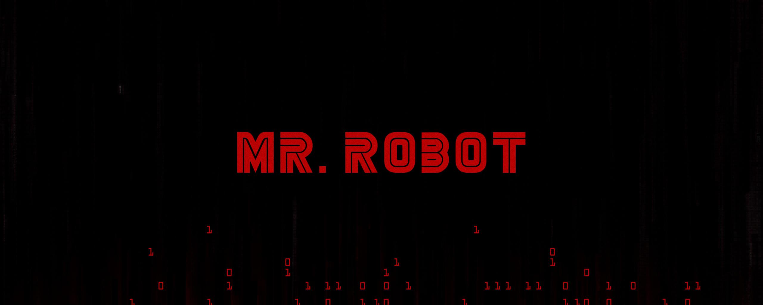 2560x1024 Desktop Wallpaper Mr. Robot, Logo, Tv Series, 4k, HD Image, Picture, Background, E79460