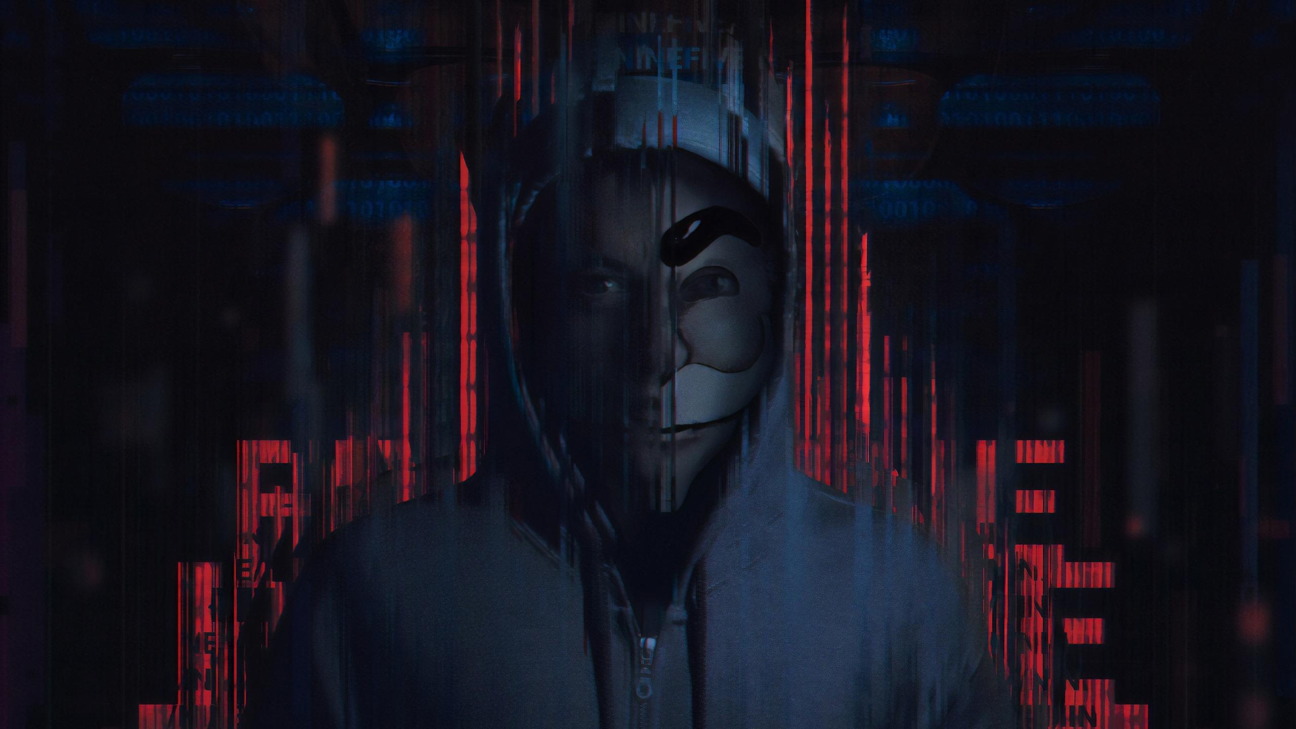 2560x1440 Wallpaper 4k Mr Robot Art Wallpaper