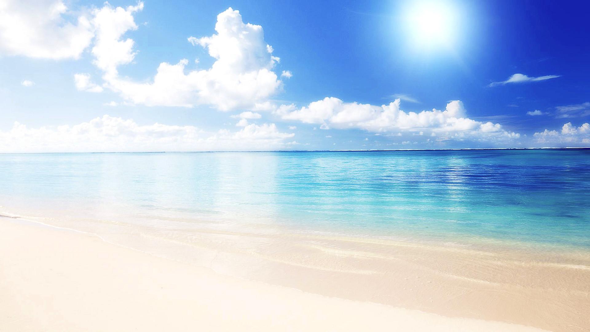 1920x1080 1920x Sunny Beach Wallpaper Group Data Id 78931 Background HD