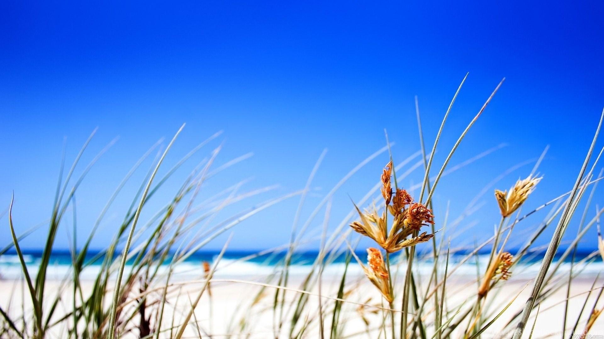 1920x1080 Beautiful Beach Big Blue Sky 1920x1080 HD Wallpaper Sunny Beaches. Desktop Background