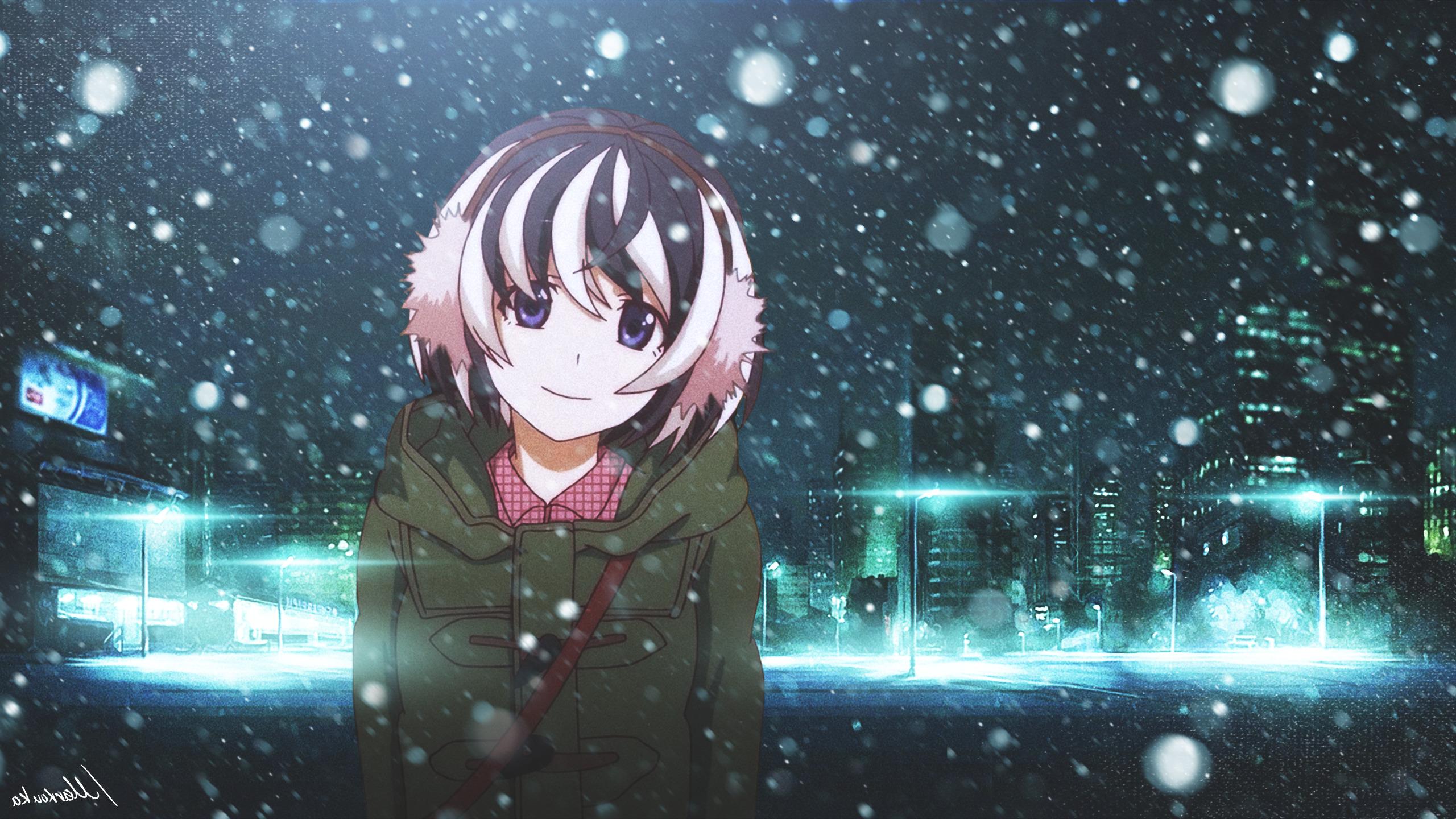 2560x1440 Hanekawa Tsubasa Wallpaper HD